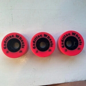 CADILLAC 70mm Pink Skateboard Wheels